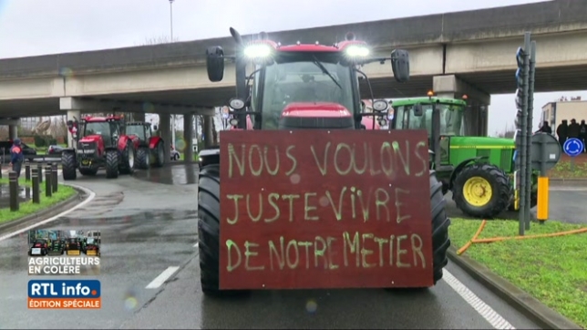 Manifestation des agriculteurs: l