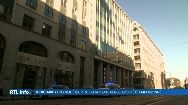 Qatargate: un enquêteur pense avoir été empoisonné il y a un mois à Bruxelles
