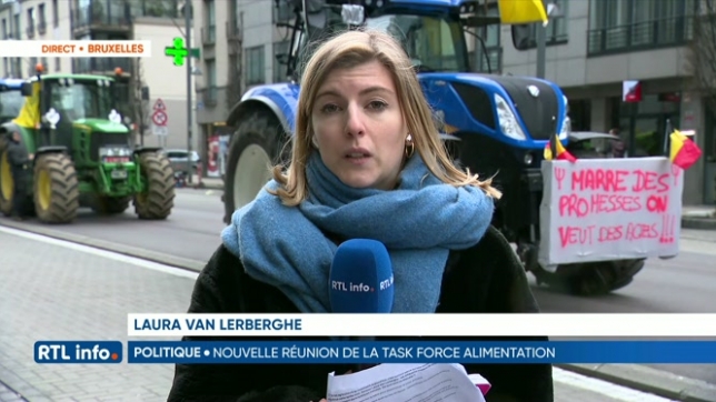 Des agriculteurs se mobilisent avant une nouvelle réunion à Bruxelles