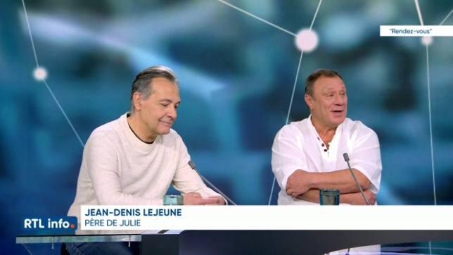 Gino Russo et Jean-Denis Lejeune réunis lors du Rendez-vous dominical de RTL