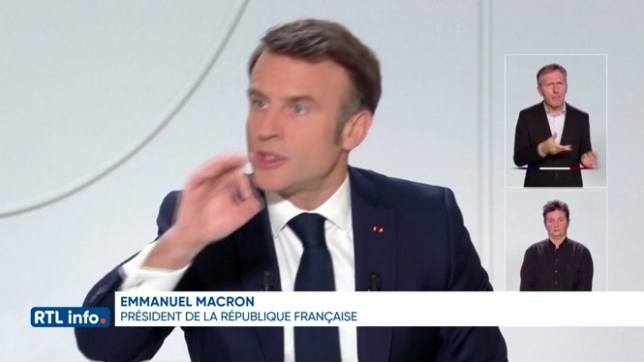Guerre en Ukraine: Emmanuel Macron ne veut pas d