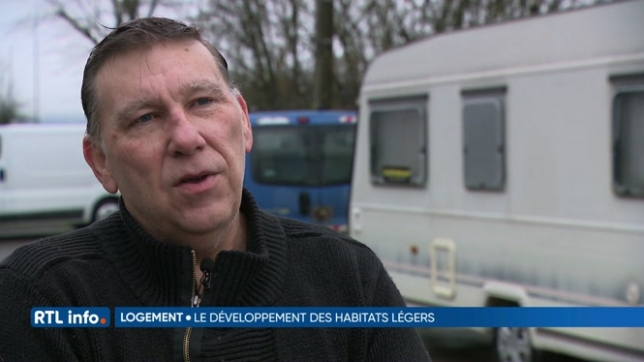 25.000 belges vivent dans un habitat léger, comme Jean à Marche-en-Famenne
