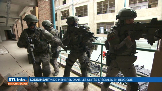 Fort Chabrol à Lodelinsart: focus sur les unités spéciales de la police fédérale