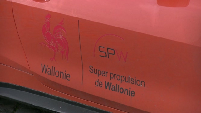 Super Propulsion de Wallonie: Florian détourne le logo du SPW pour faire de l
