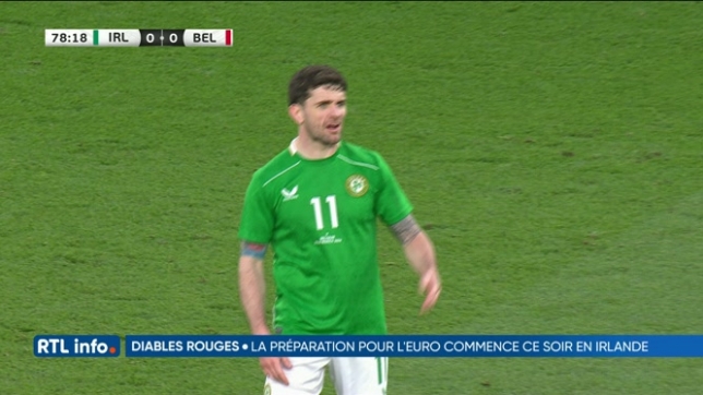 Football: Vincenzo Ciuro est en direct de la rencontre amicale Irlande-Belgique (0-0)