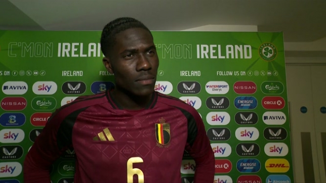 Pas de panique: Amadou Onana calme le jeu après le partage en Irlande