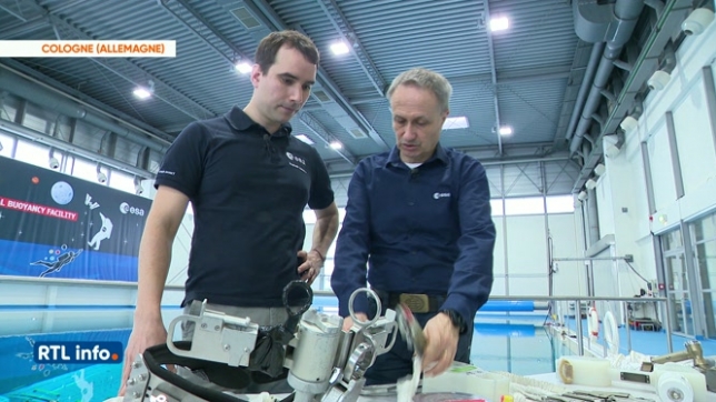 Exclu RTL info: suivez l’entraînement intensif de l’astronaute belge, Raphaël Liégeois