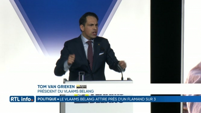 Elections 2024: le Vlaams Belang était en congrès à Gand