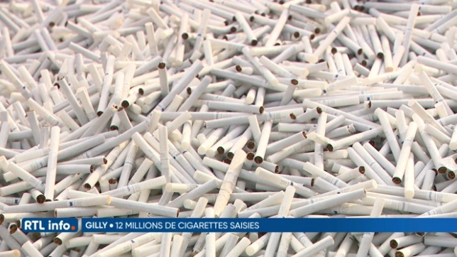 Une usine de contrefaçon de cigarettes démantelée à Gilly