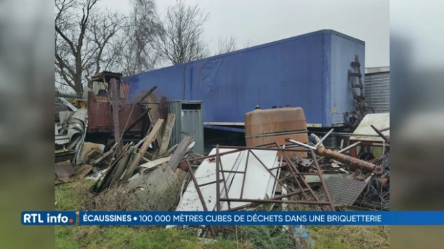 Ecaussinnes dénonce le déversement de 100.000m3 de déchets industriels suspects