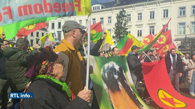 Une manifestation pro-kurde a dégénéré ce matin à Bruxelles