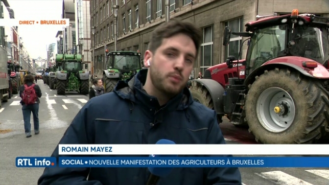 Grogne des agriculteurs: le point sur la situation à Bruxelles