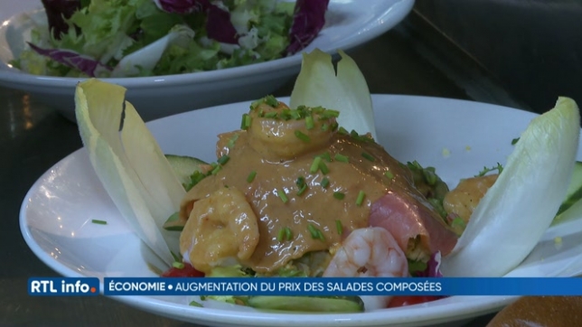 Consommation: les salades composées sont de plus en plus chères