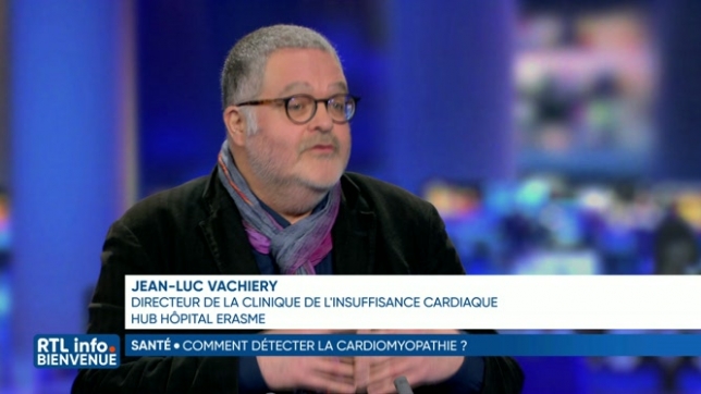 Le professeur Jean-Luc Vachiery fait le point sur la cardiomyopathie
