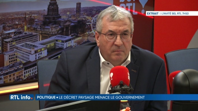 Pierre-Yves Jeholet se dit inquiet pour la survie de sa majorité en FWB