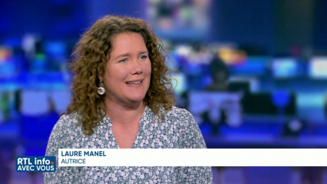 Laure Manel dans le RTL info Avec Vous du 05 avril 2024