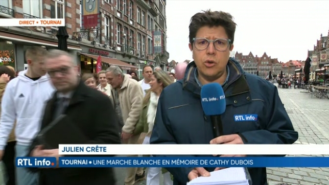 Meurtre de Cathy Dubois à Tournai: une marche blanche a lieu en ce moment