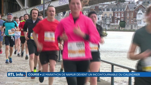 Le marathon de Namur séduit de plus en plus de coureurs, 1.350 cette année
