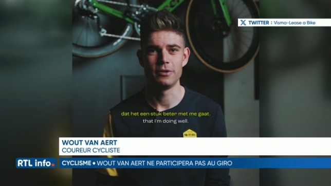 Enorme coup dur pour Wout van Aert, forfait pour le Giro