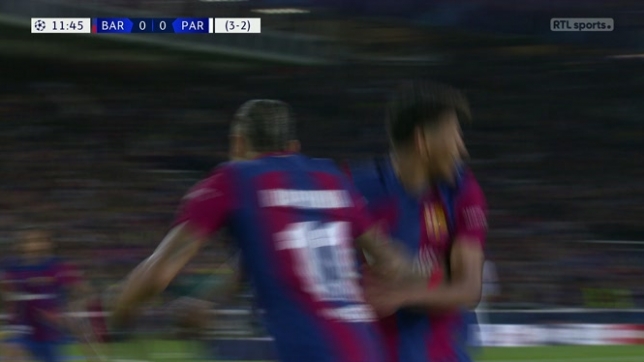 FC Barcelone-PSG: Raphinha ouvre le score