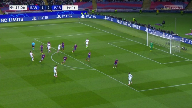 FC Barcelone-PSG: Mbappé fait 1-3 sur penalty