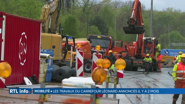 Carrefour Léonard : Bruxelles et la Wallonie étaient au courant des travaux