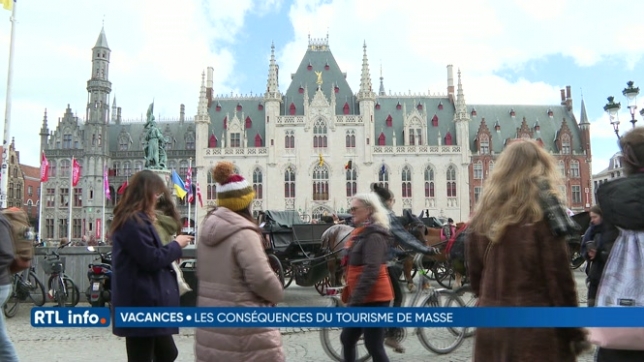 Des villes belges sont impactées par le surtourisme, Bruges par exemple