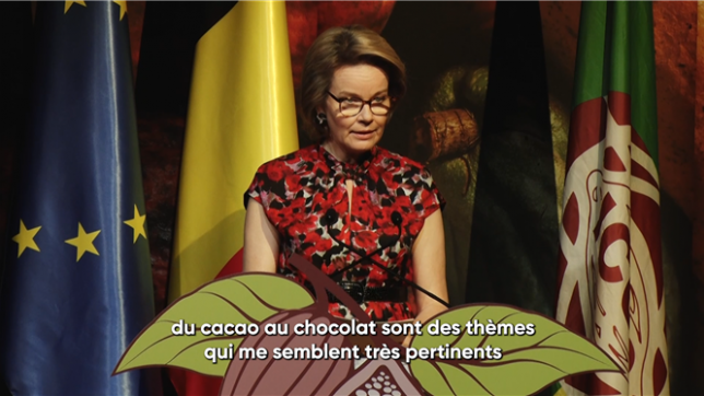 À la Conférence mondiale du cacao, la reine Mathilde réclame une juste rémunération pour les millions de petits producteurs