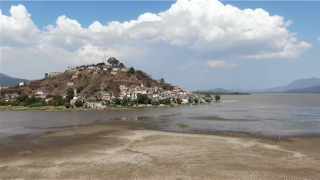Mexique : un lac disparaît en raison du vol d