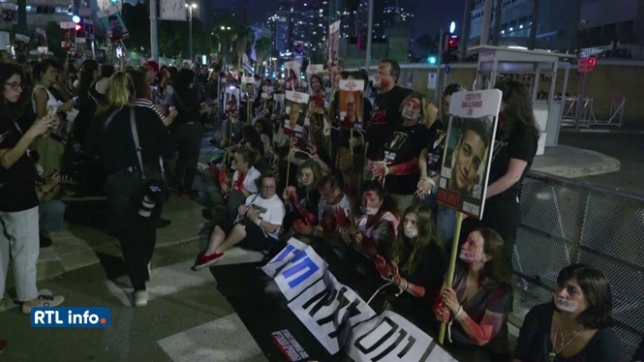 Une manifestation a eu lieu hier soir à Tel Aviv