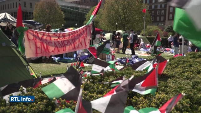 Le conflit à Gaza suscite des manifestations sur les campus américains