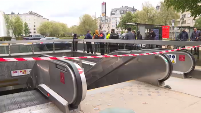 Une rame de métro bruxellois évacuée en raison d