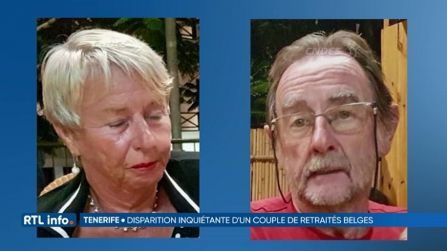 Un couple de retraités belges porté disparu à Tenerife depuis le 22/04