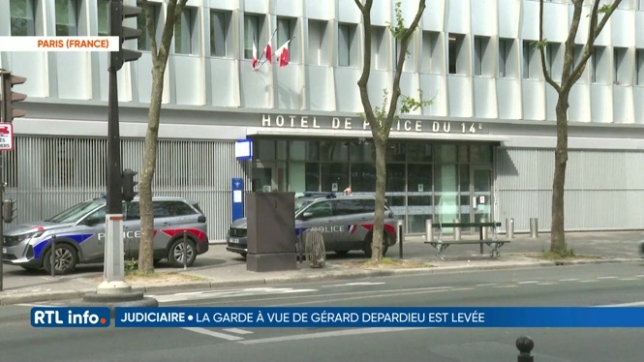 Gérard Depardieu placé en garde à vue à Paris pour agressions sexuelles