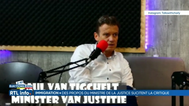 Immigration: le ministre de la Justice Paul Van Tigchelt tient des propos maladroits