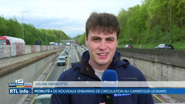 Carrefour Léonard: de graves perturbations à prévoir au tunnel Léonard du 8 au 20 mai