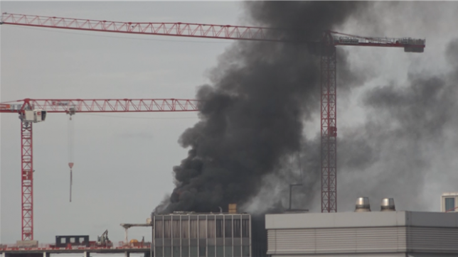 Un important dégagement de fumée visible à Bruxelles: que s