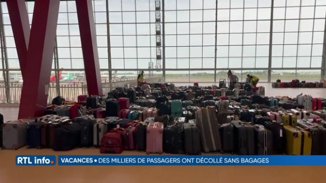 Des vols partis sans bagages ce matin à Brussels Airport