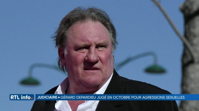 Gérard Depardieu sera jugé en octobre pour agressions sexuelles