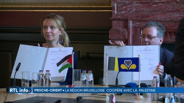 Accord de coopération entre la région bruxelloise et Ramallah, en Cisjordanie