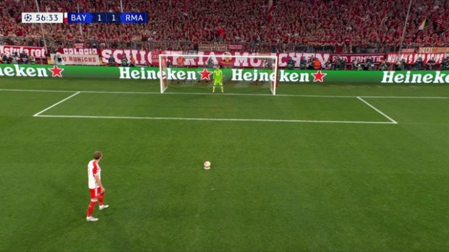 Bayern Munich-Real Madrid: Harry Kane fait 2-1 sur penalty