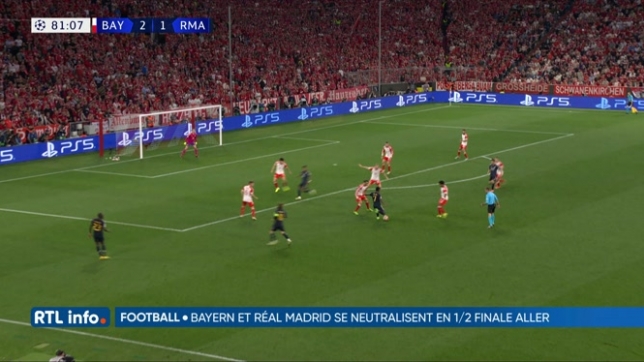 Champions League : le résumé du choc entre le Bayern et le Real Madrid