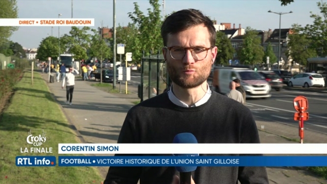 Finale de la Coupe de Belgique: en direct avec Corentin Simon