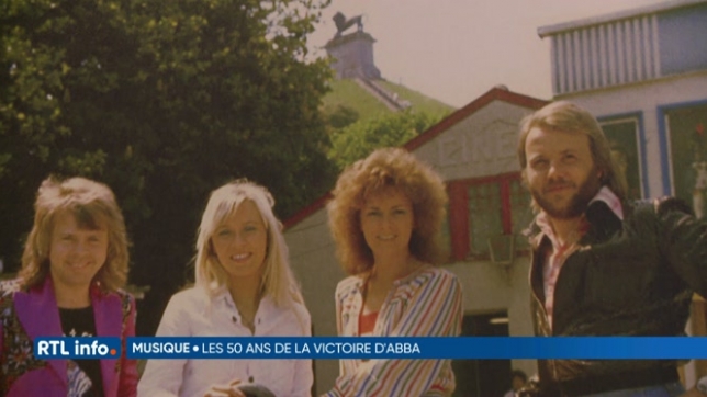 Il y a 50 ans, le groupe ABBA remportait l