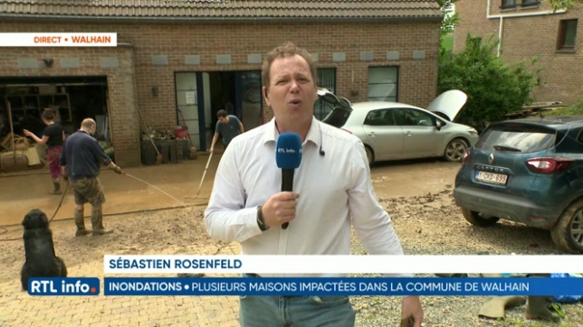 Intempéries: Walhain a été surpris par les inondations