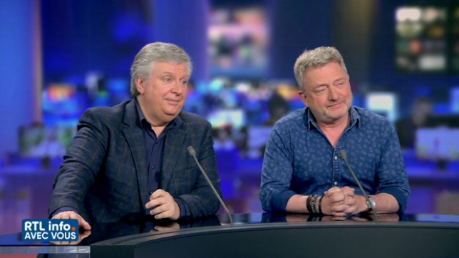 Olivier Leborgne et André Lamy dans le RTL info Avec Vous du 13 mai 2024