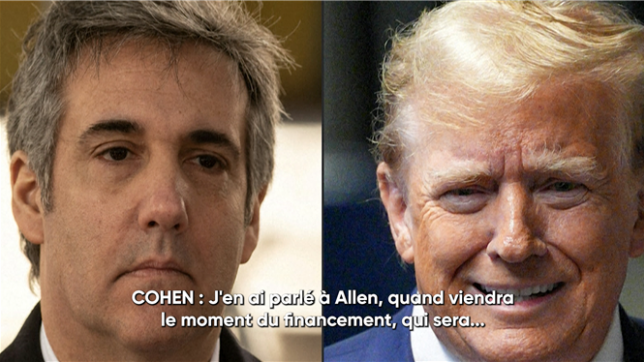 Audio d'une conversation téléphonique présumée entre Trump et son ancien avocat Michael Cohen