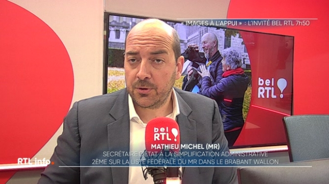 Présentation de MyGov.be par Mathieu Michel ce matin sur Bel RTL