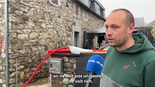 Inondations à Liège: les habitants n