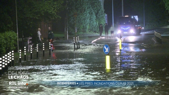 Liège: les inondations ont fait d